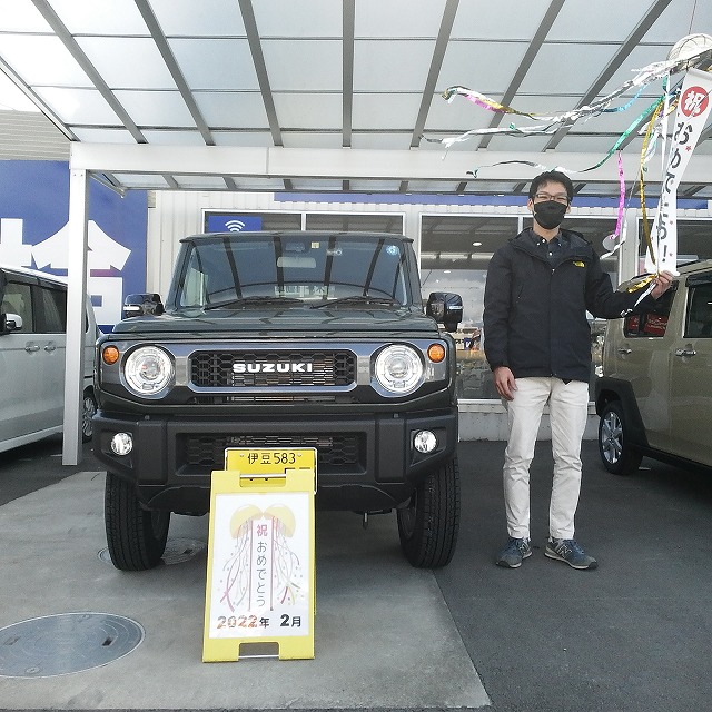 新車を購入されたお客様