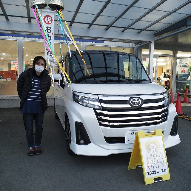 新車を購入されたお客様