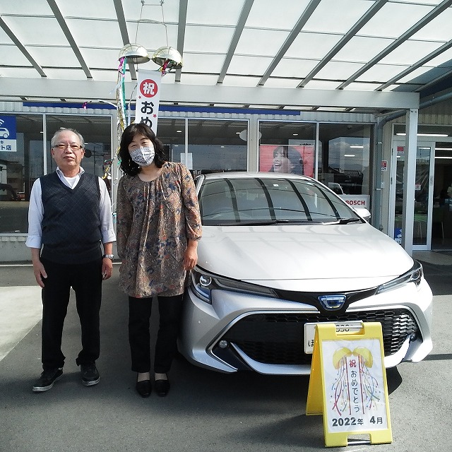 新車を購入されたお客様