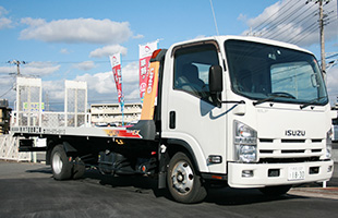 積載車完備！お困りの時は、飛んでいきます！