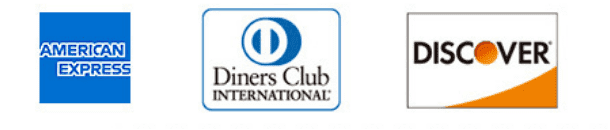 AMERICAN EXPRESS Diners Club INTERNATIONAL DISCOVER